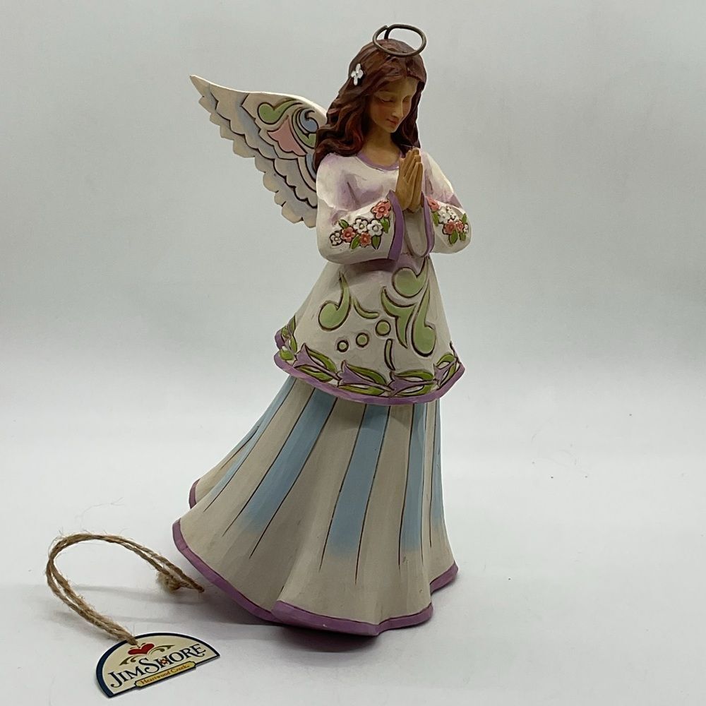 Jim Shore Angel Pray, Believe and Receive Figurine